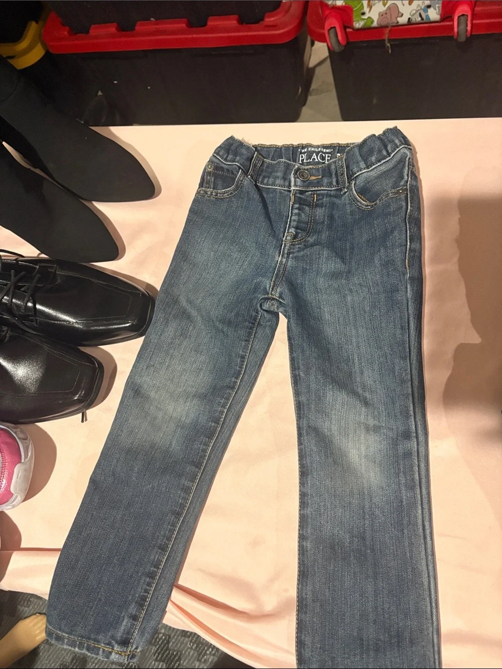 The Children's Place Kids Stretch Denim Jeans - Light & Medium Blue